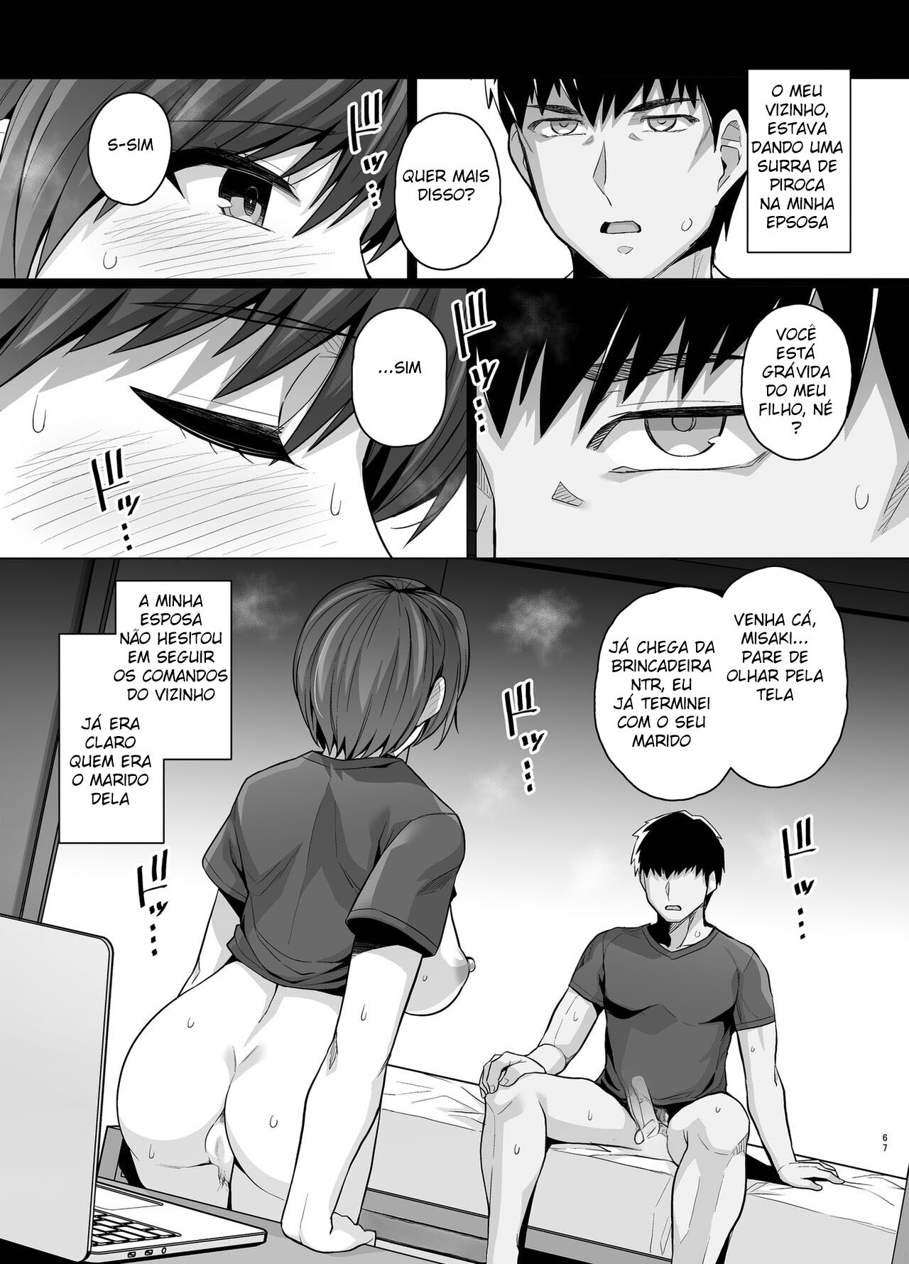 Tsuma Ga, Tanin No Mesu Ni Naru Made Hentai pt-br 69
