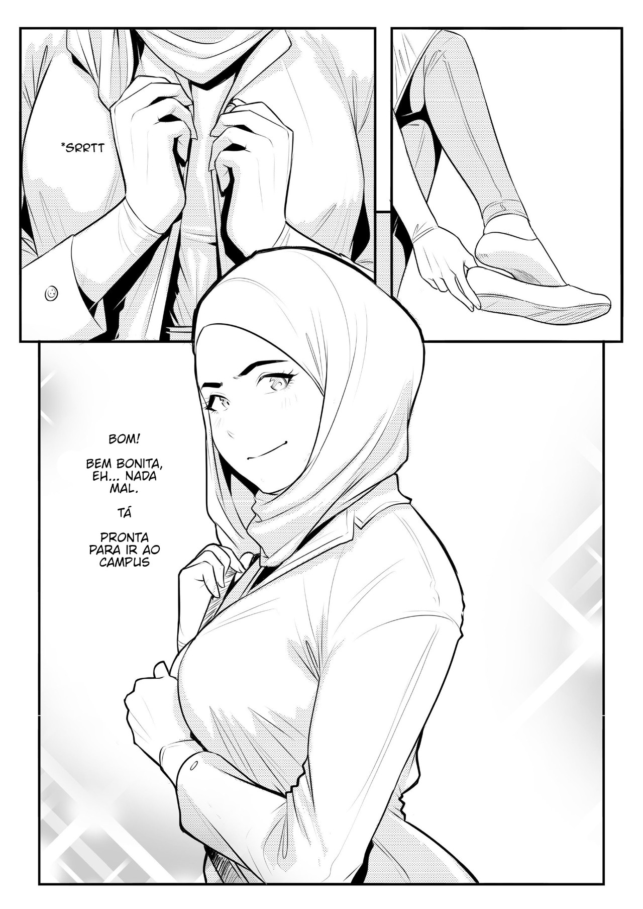 Wet By Hijabolic Hentai pt-br 11