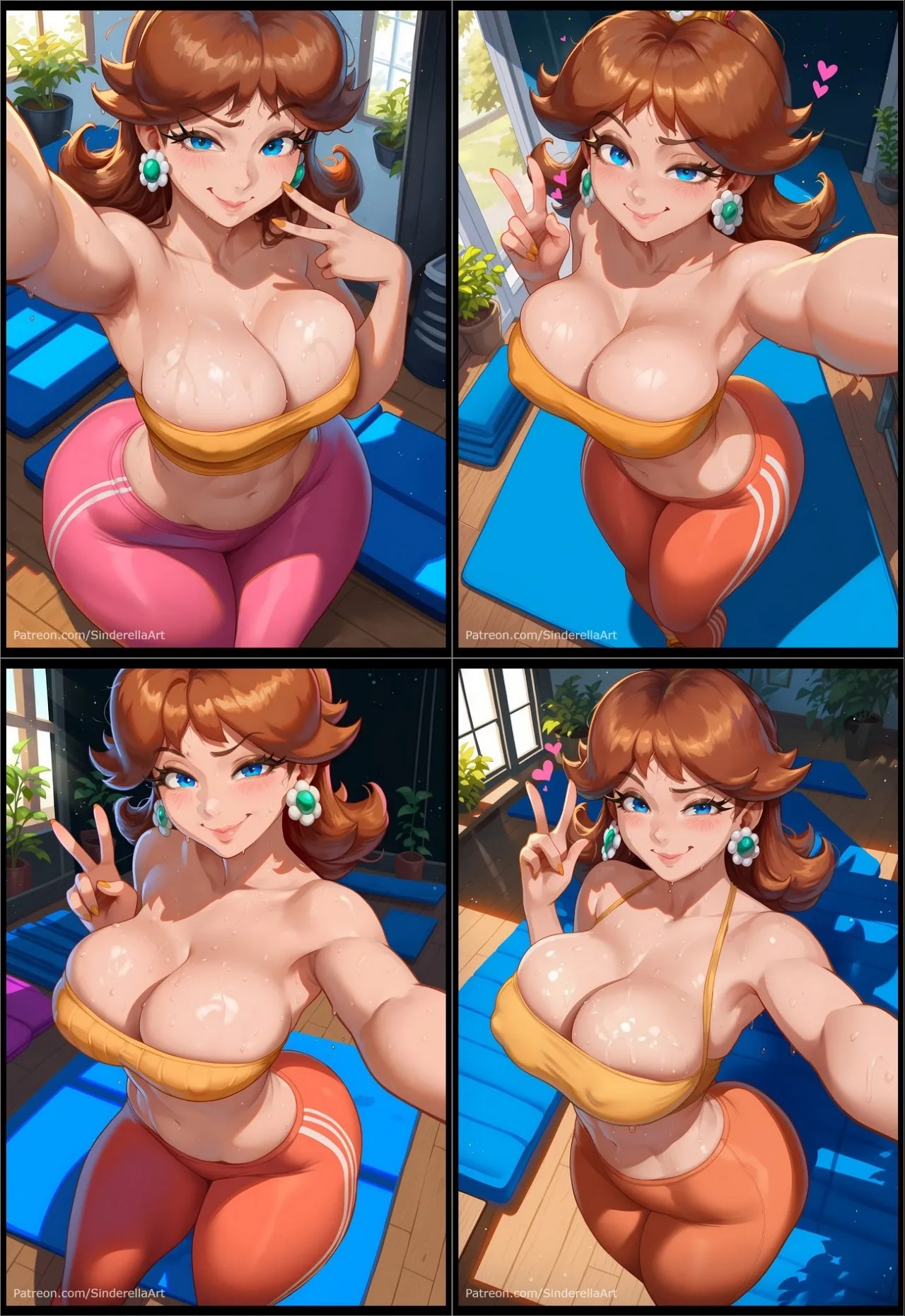AI Generated: Princess Daisy By SinderellaAI Hentai pt-br 03