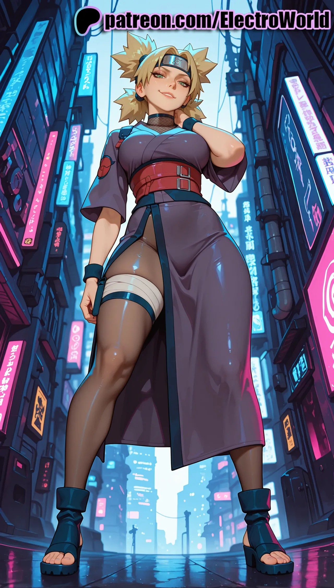AI Generated: Temari By ElectroWorld Hentai pt-br 03