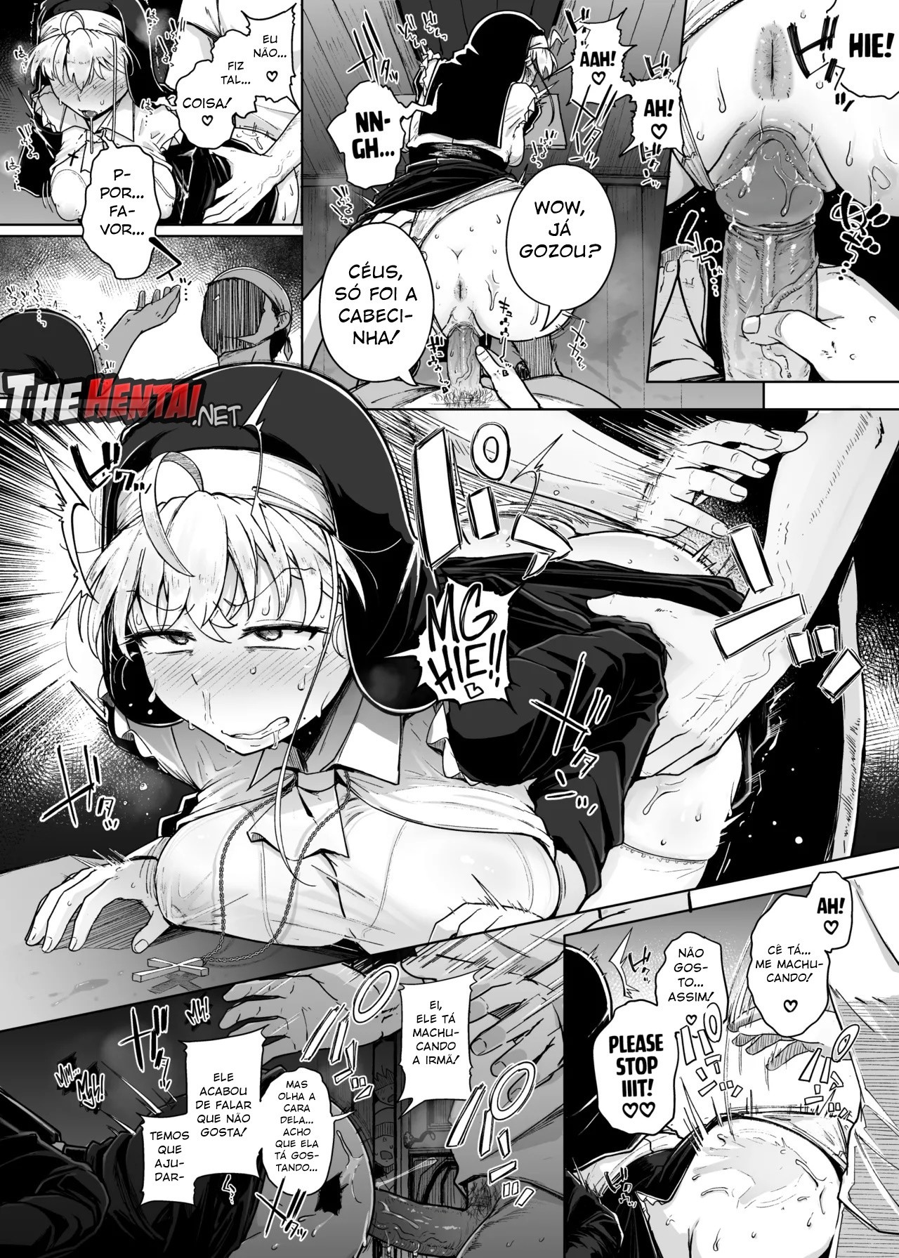 Confession Hole Part 3 Hentai pt-br 12