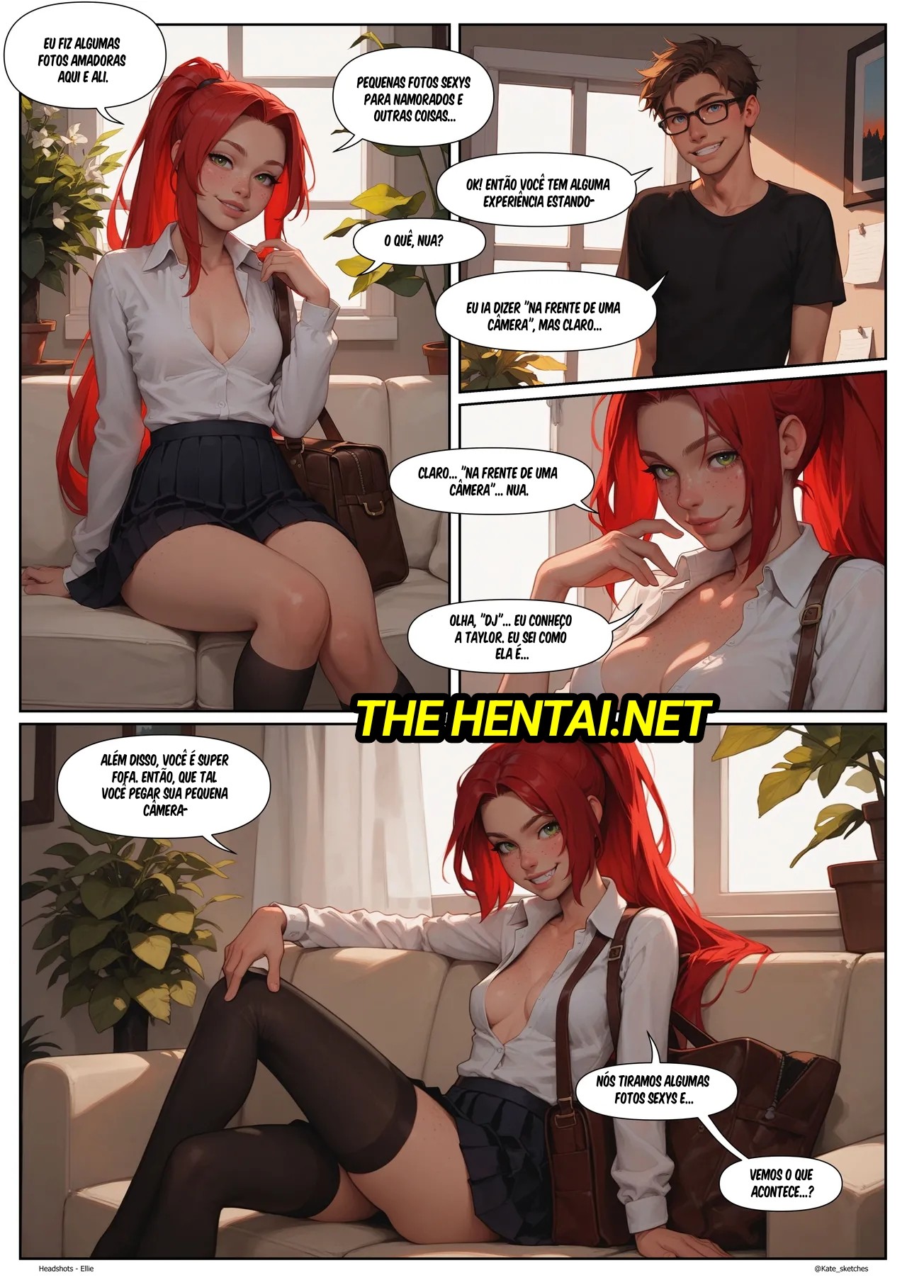 Headshots: With Ellie Hentai pt-br 09