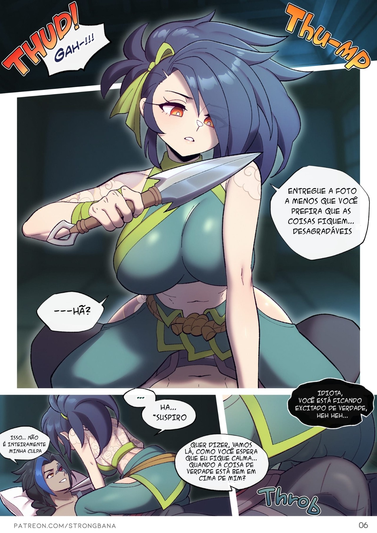 Kink,Oh: The Rogue Ninja Hentai pt-br 12