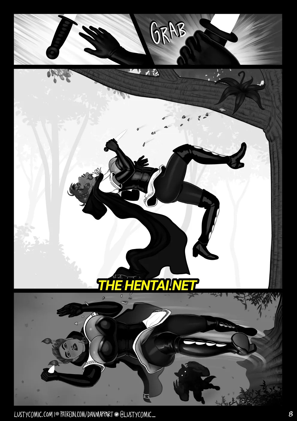 Lusty And The Big Bad Werewolf  Hentai pt-br 08