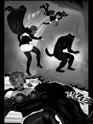 Lusty And The Big Bad Werewolf  Hentai pt-br 09