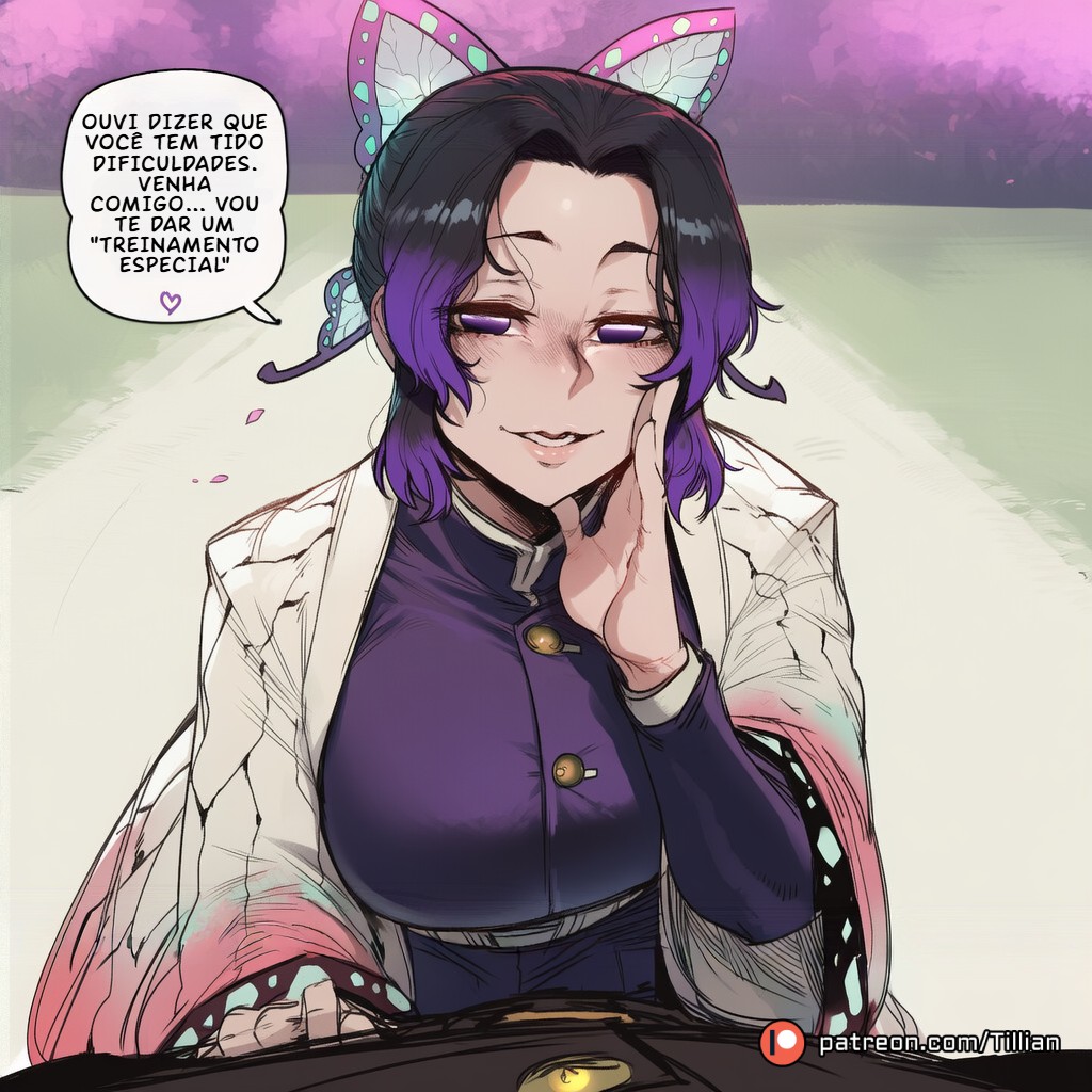 Shinobu Kochō (Demon Slayer)  Hentai pt-br 02