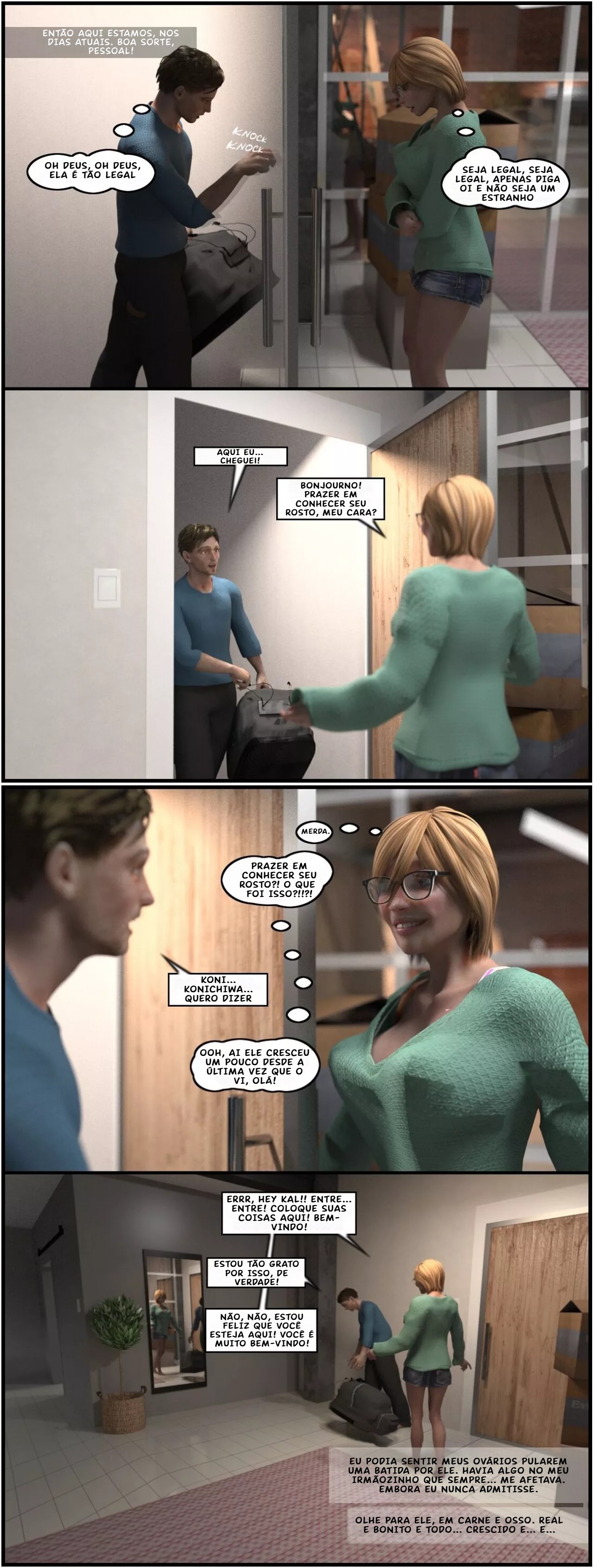The Deliciously Awkward Family Bubble Part 1 Hentai pt-br 06
