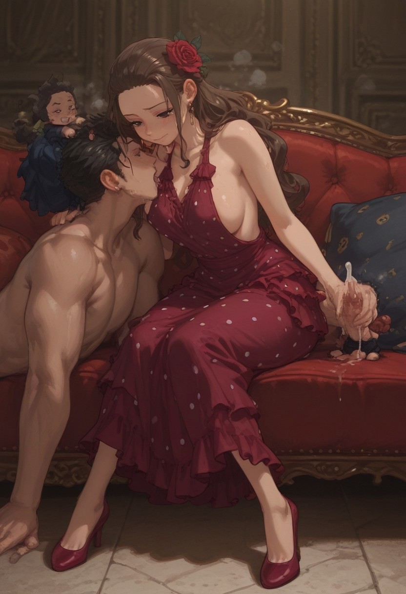 VIOLA DOUBLE HANDJOB POV: SANJI & ZORO CUMSHOTS Hentai pt-br 34