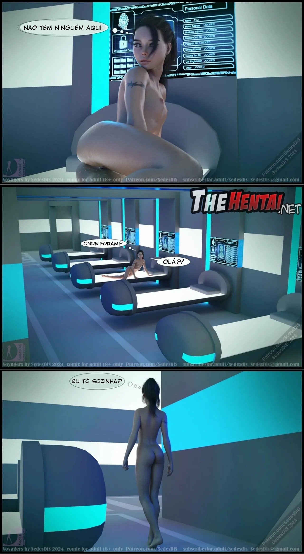 Voyagers By SedesDiS Hentai pt-br 108