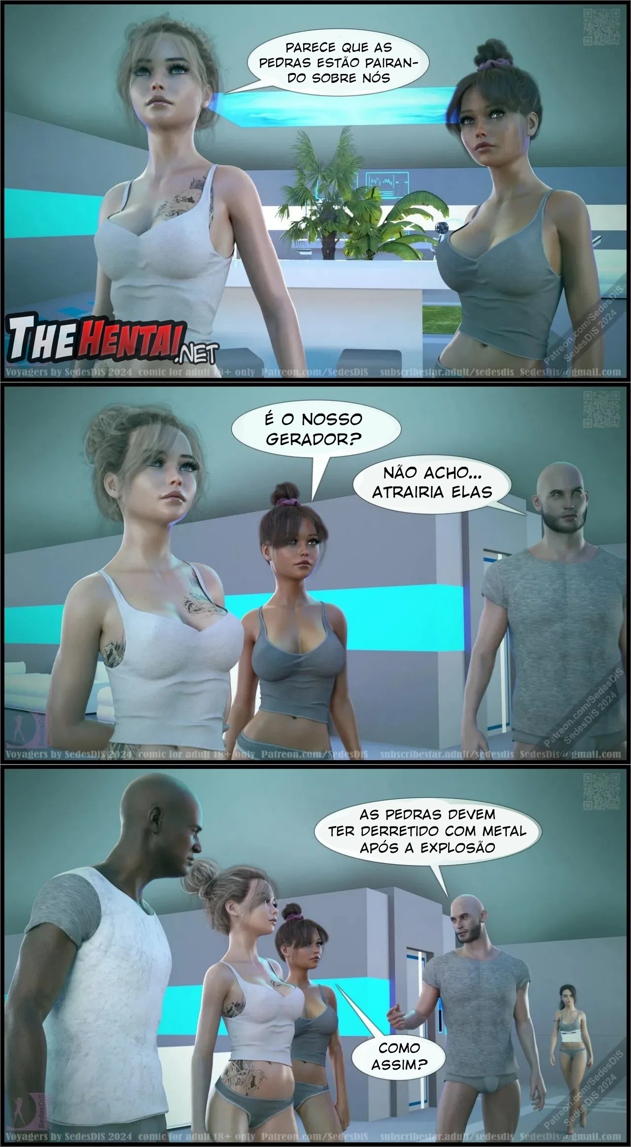 Voyagers By SedesDiS Hentai pt-br 111