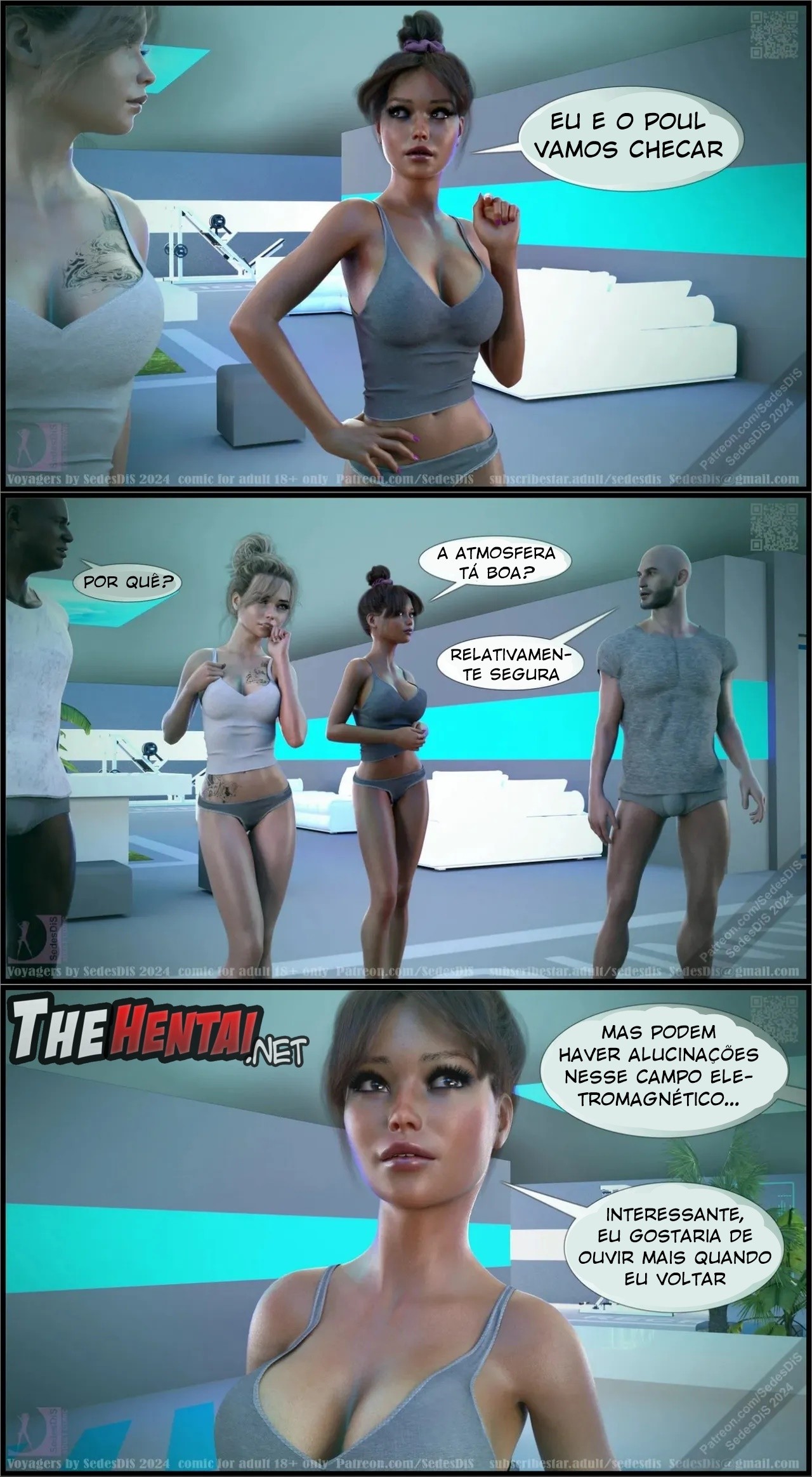 Voyagers By SedesDiS Hentai pt-br 114