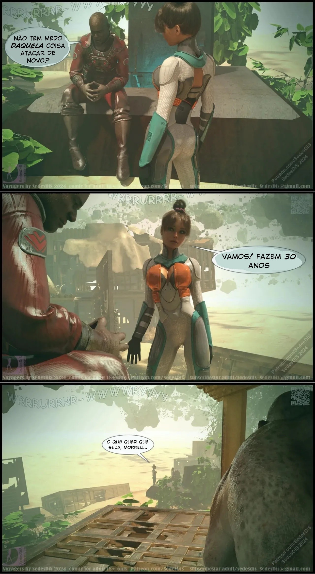 Voyagers By SedesDiS Hentai pt-br 118