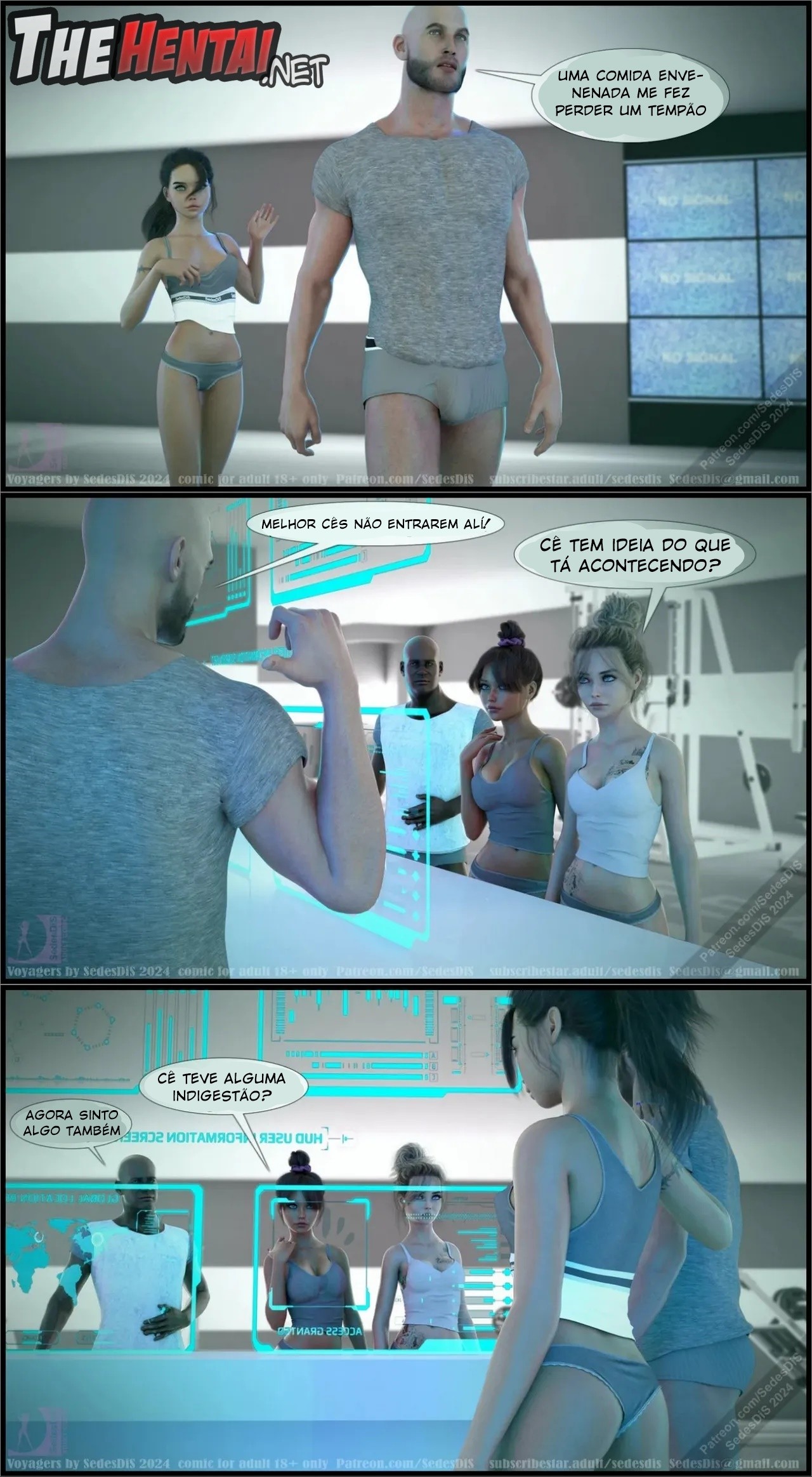 Voyagers By SedesDiS Hentai pt-br 39