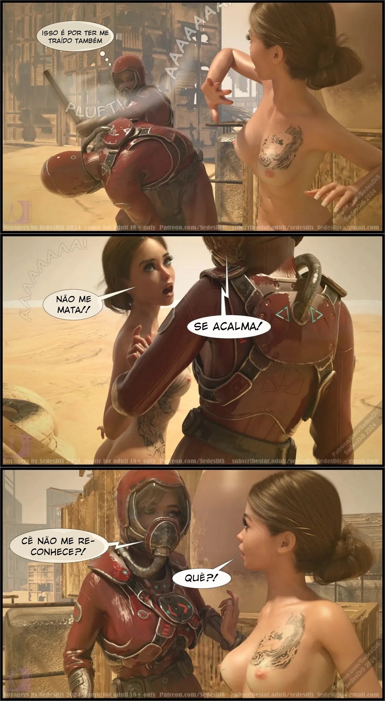 Voyagers By SedesDiS Hentai pt-br 46