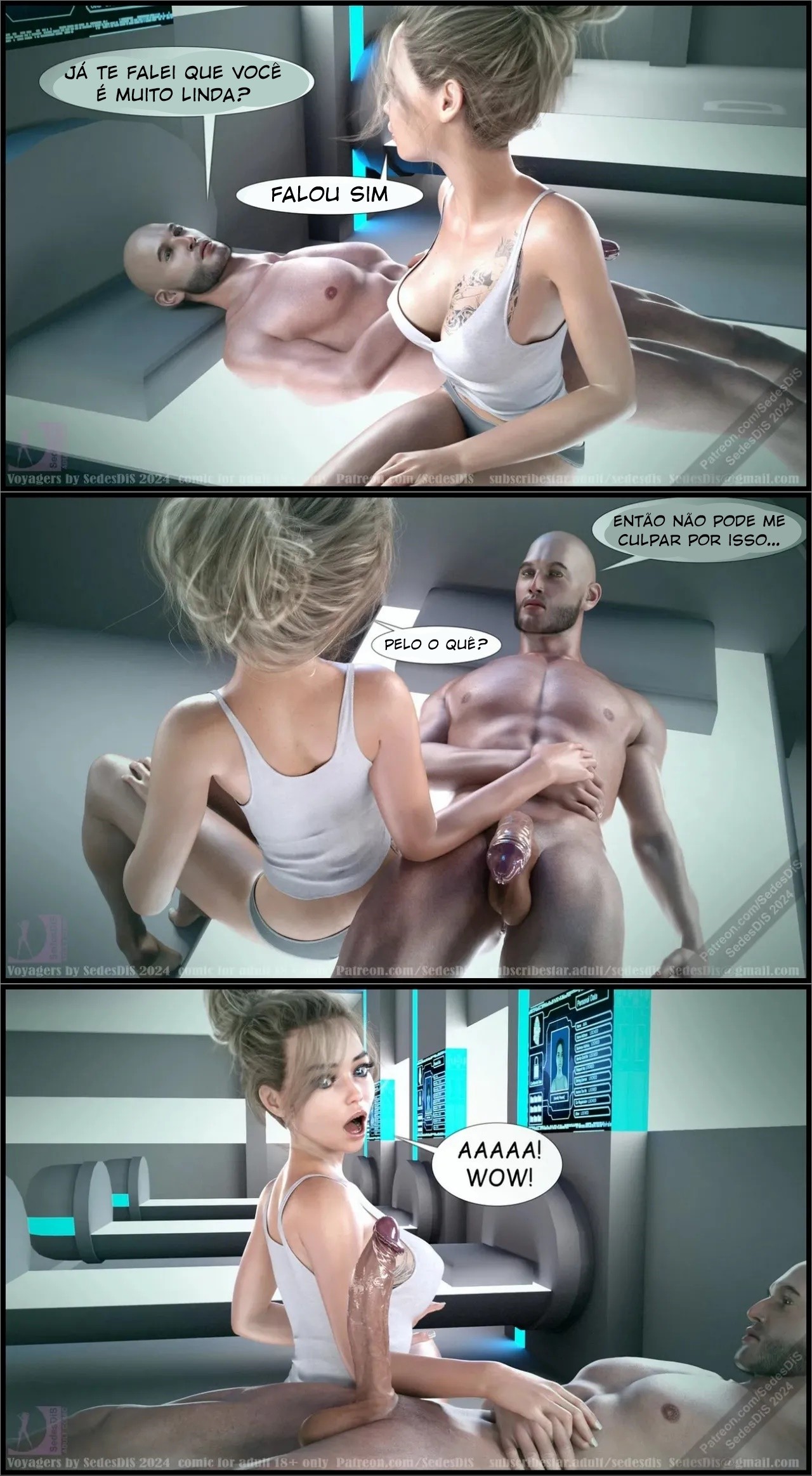 Voyagers By SedesDiS Hentai pt-br 53