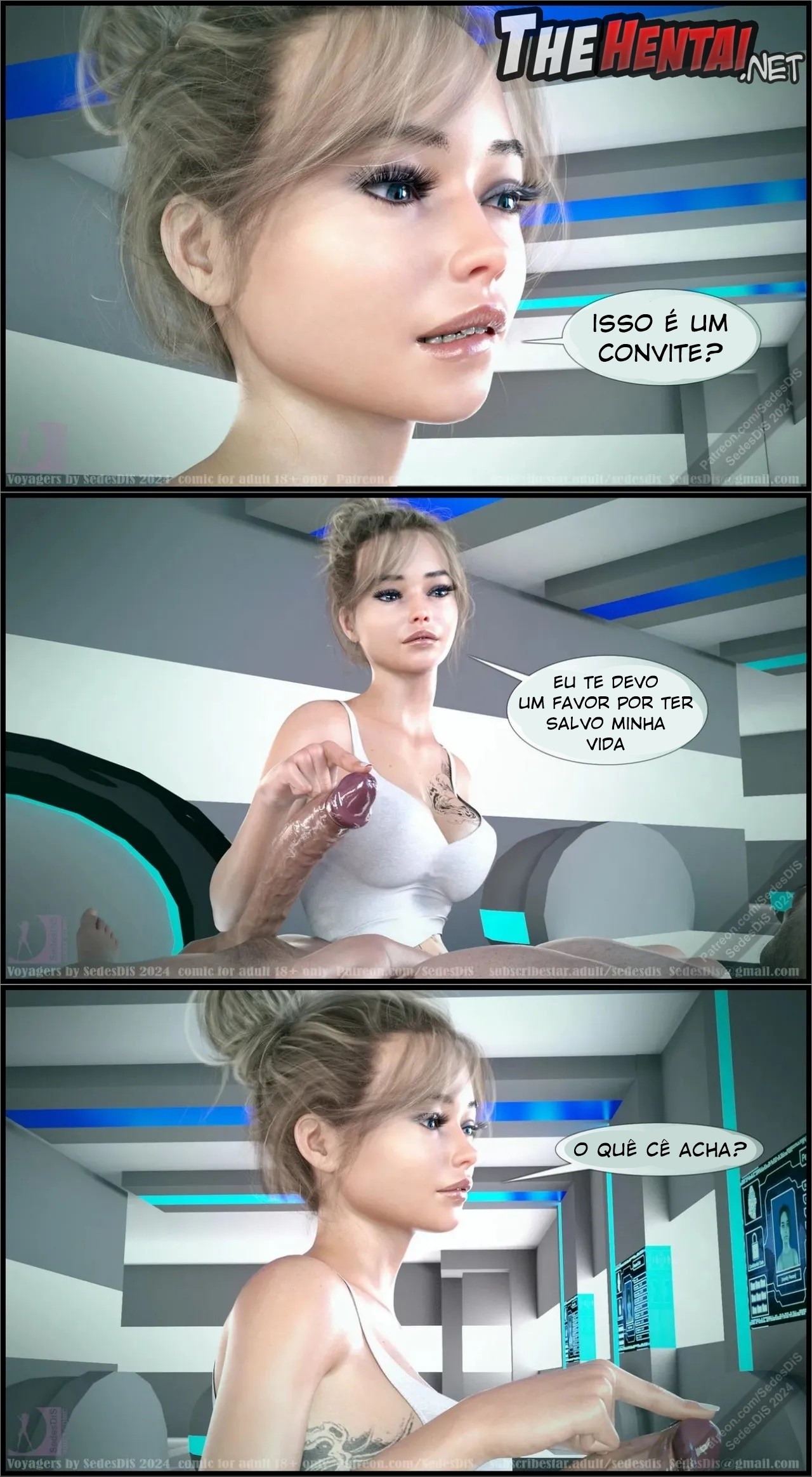 Voyagers By SedesDiS Hentai pt-br 54
