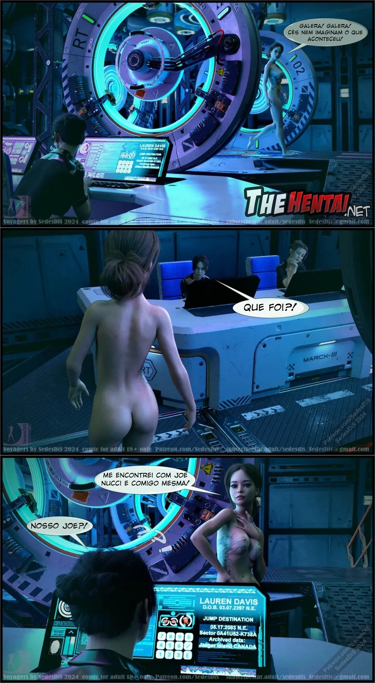 Voyagers By SedesDiS Hentai pt-br 57