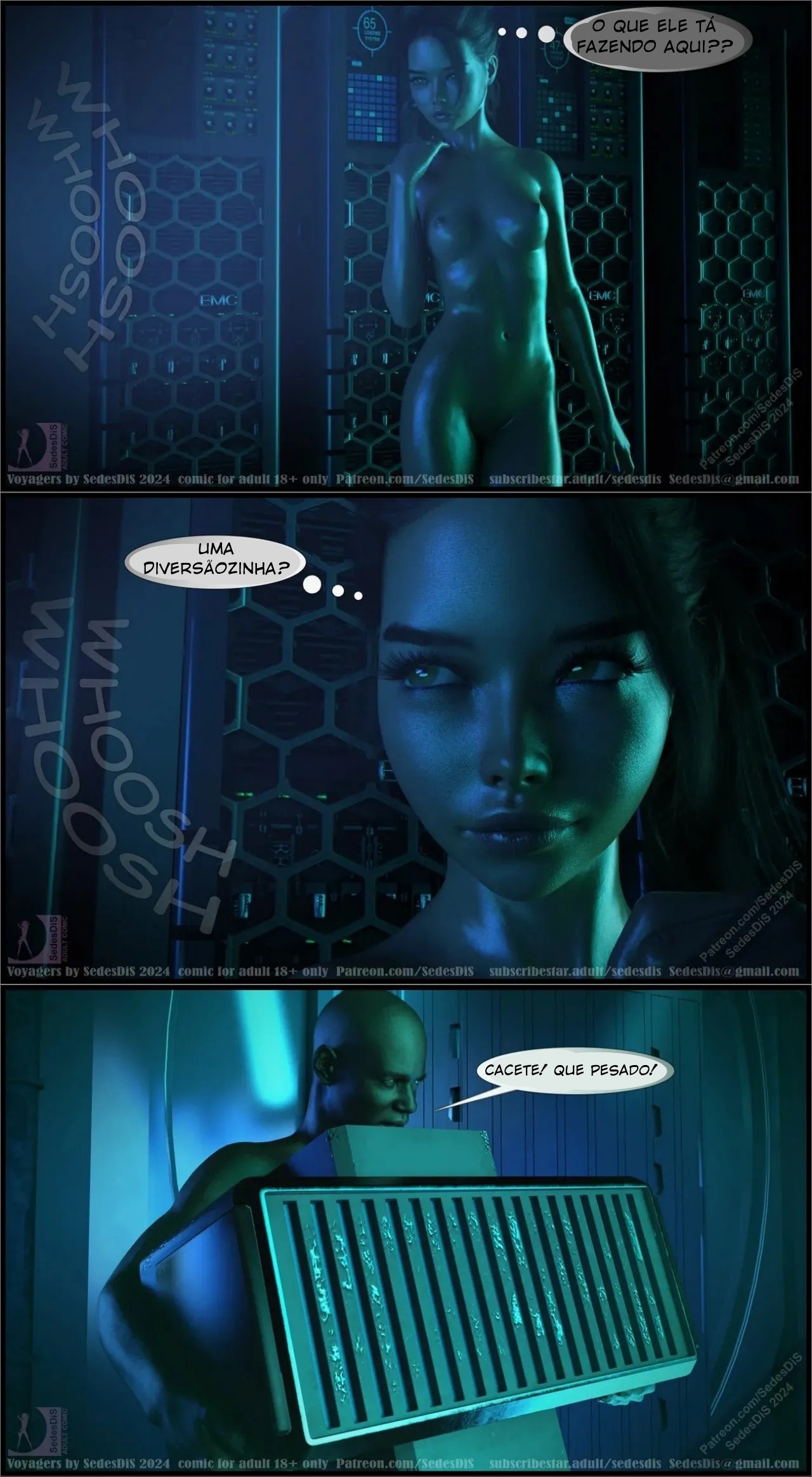 Voyagers By SedesDiS Hentai pt-br 71