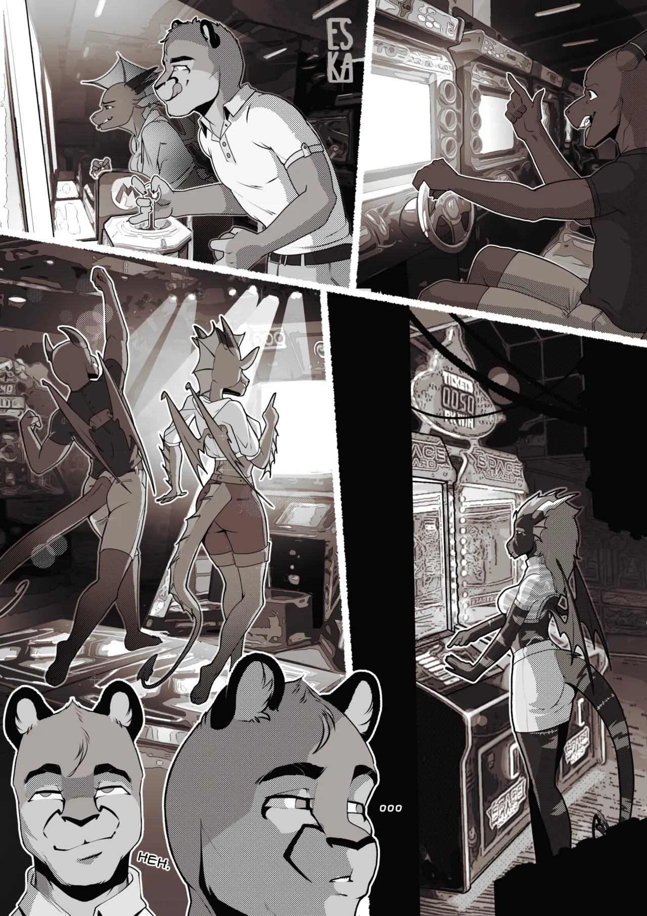 Arcade Night Hentai pt-br 02