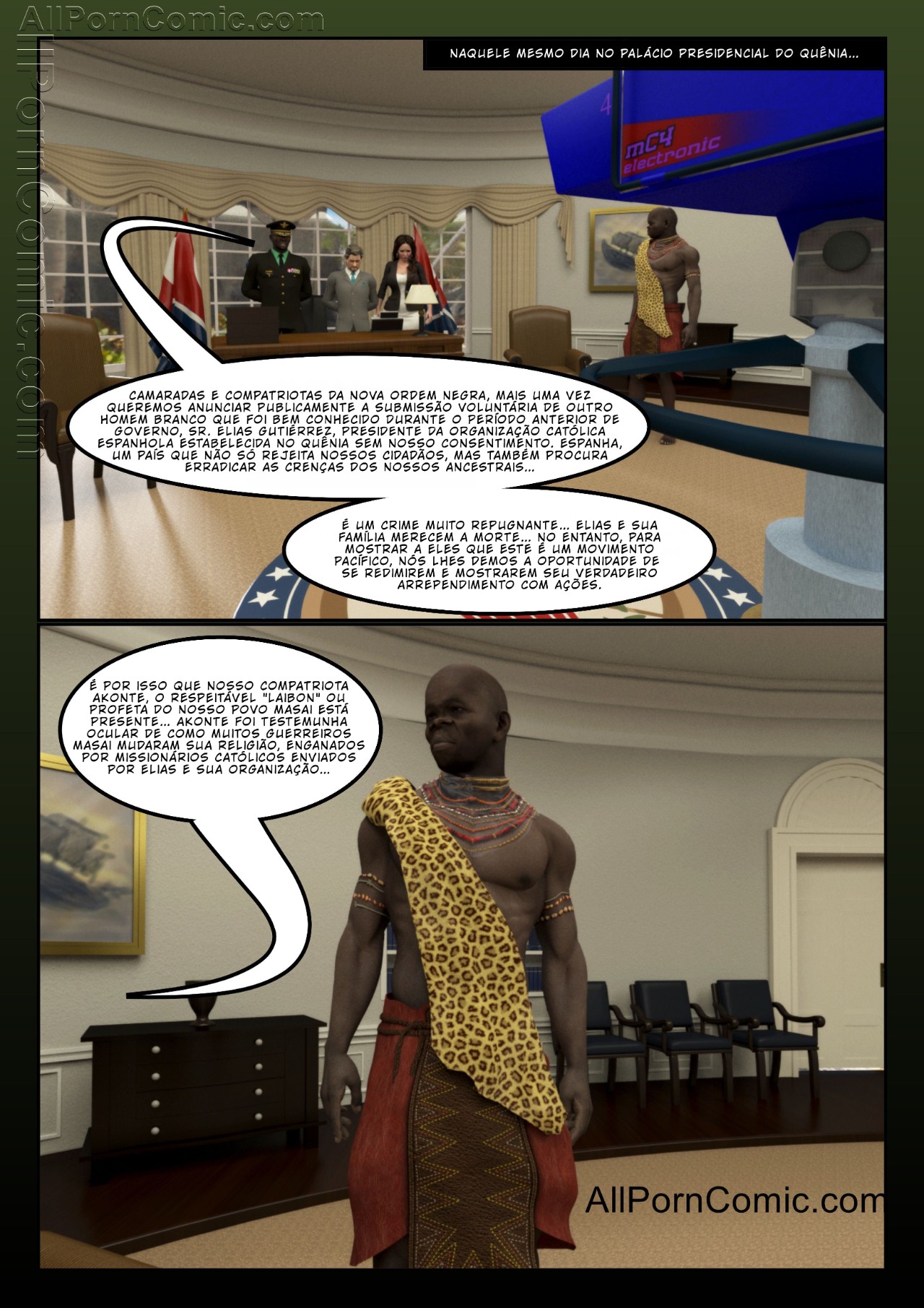 Black Takeover By Moiarte3D Part 3 Hentai pt-br 15