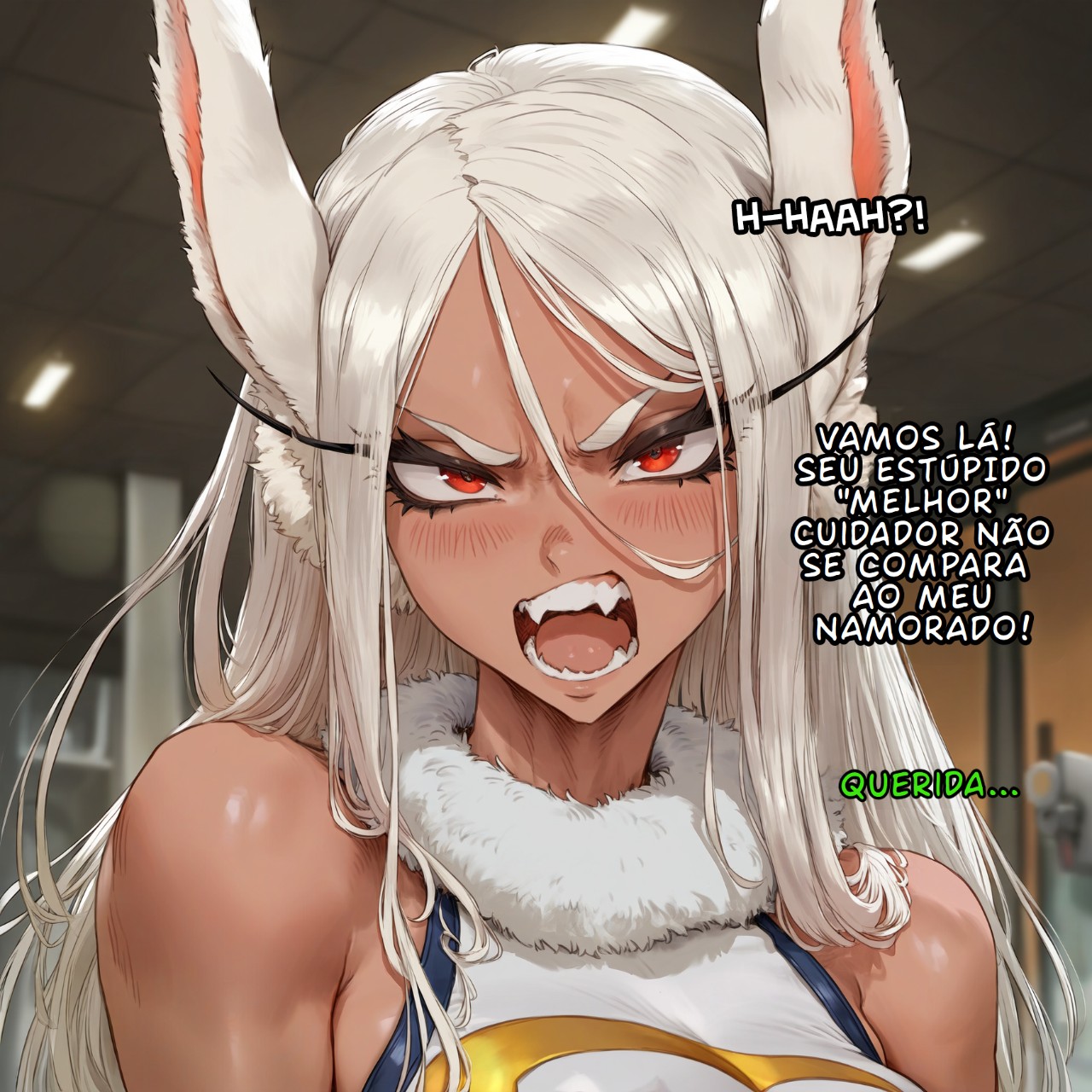 Mirko From MHA In Need Of a New "Handler"  Hentai pt-br 08