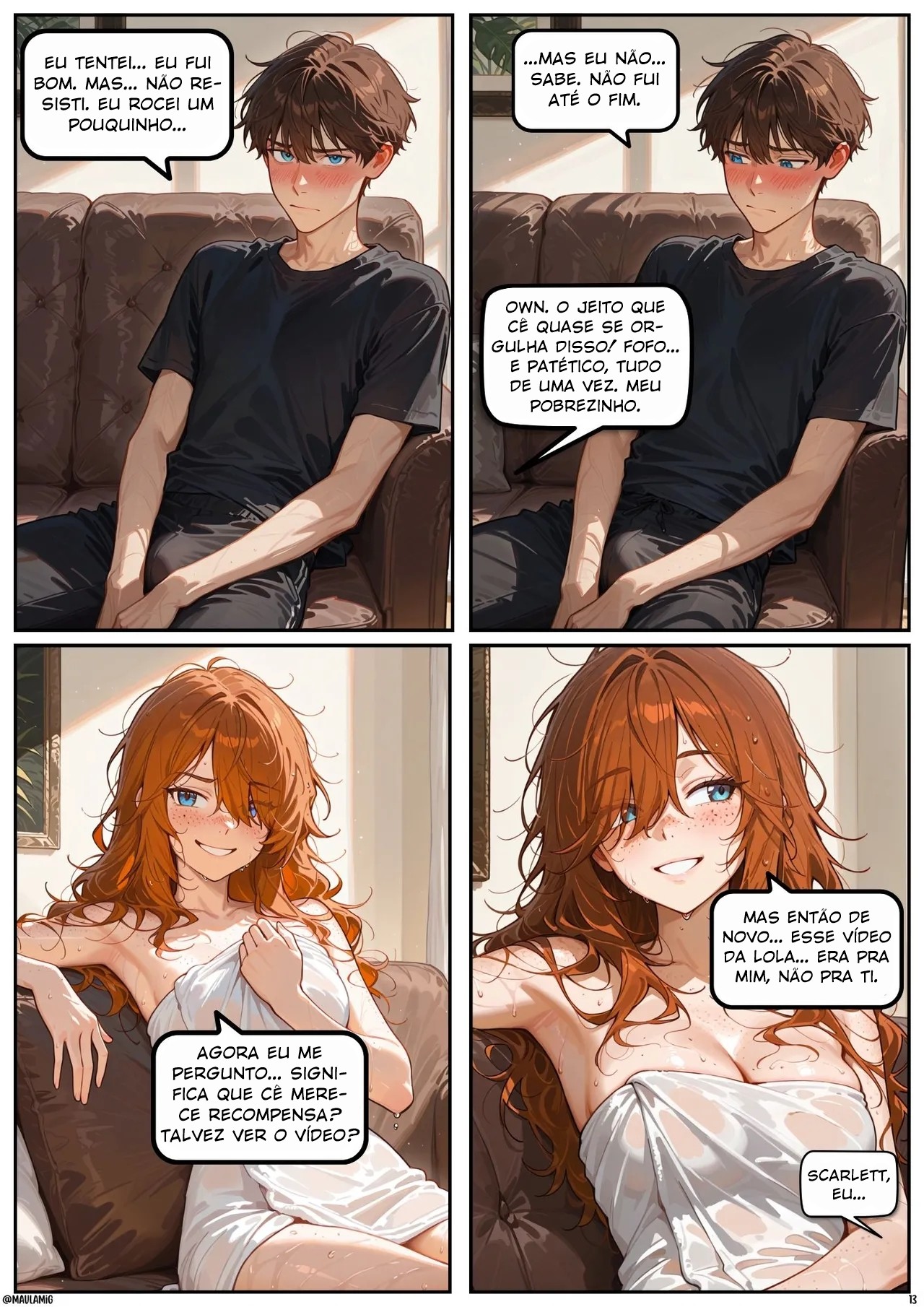 Scarlett Blaze Part 12: Craving Lola Hentai pt-br 14