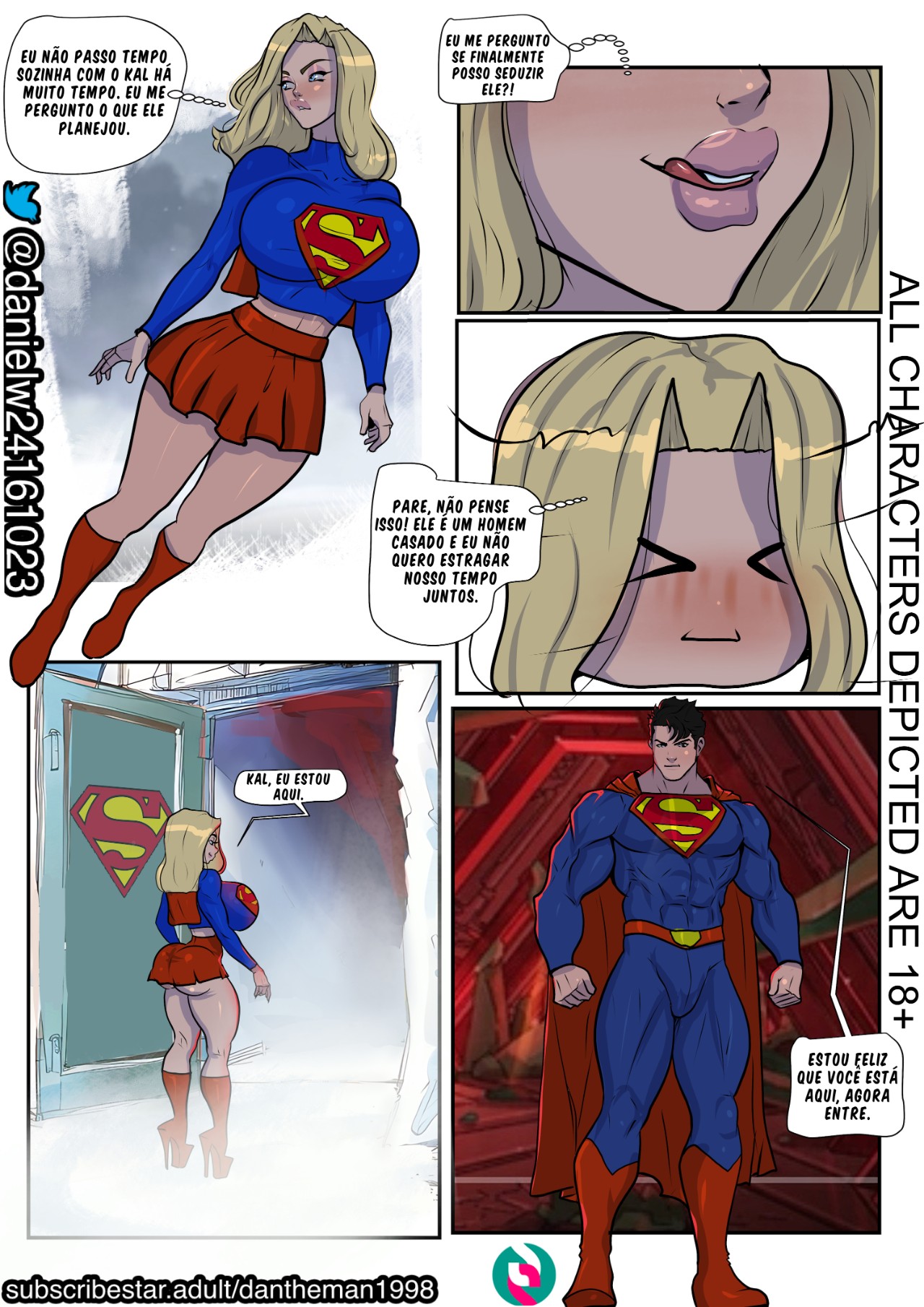 Superman's Super Sluts By Lasga Claven Part 2 Hentai pt-br 08