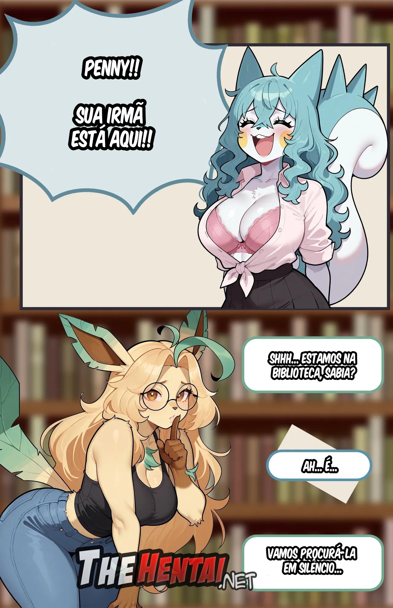 The Eevee Sisters Hentai pt-br 10