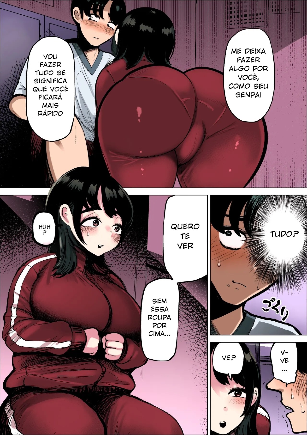The Track And Field Club Manager Lets Me Do Whatever I Want To Her If It Makes Me Run Faster Hentai pt-br 08