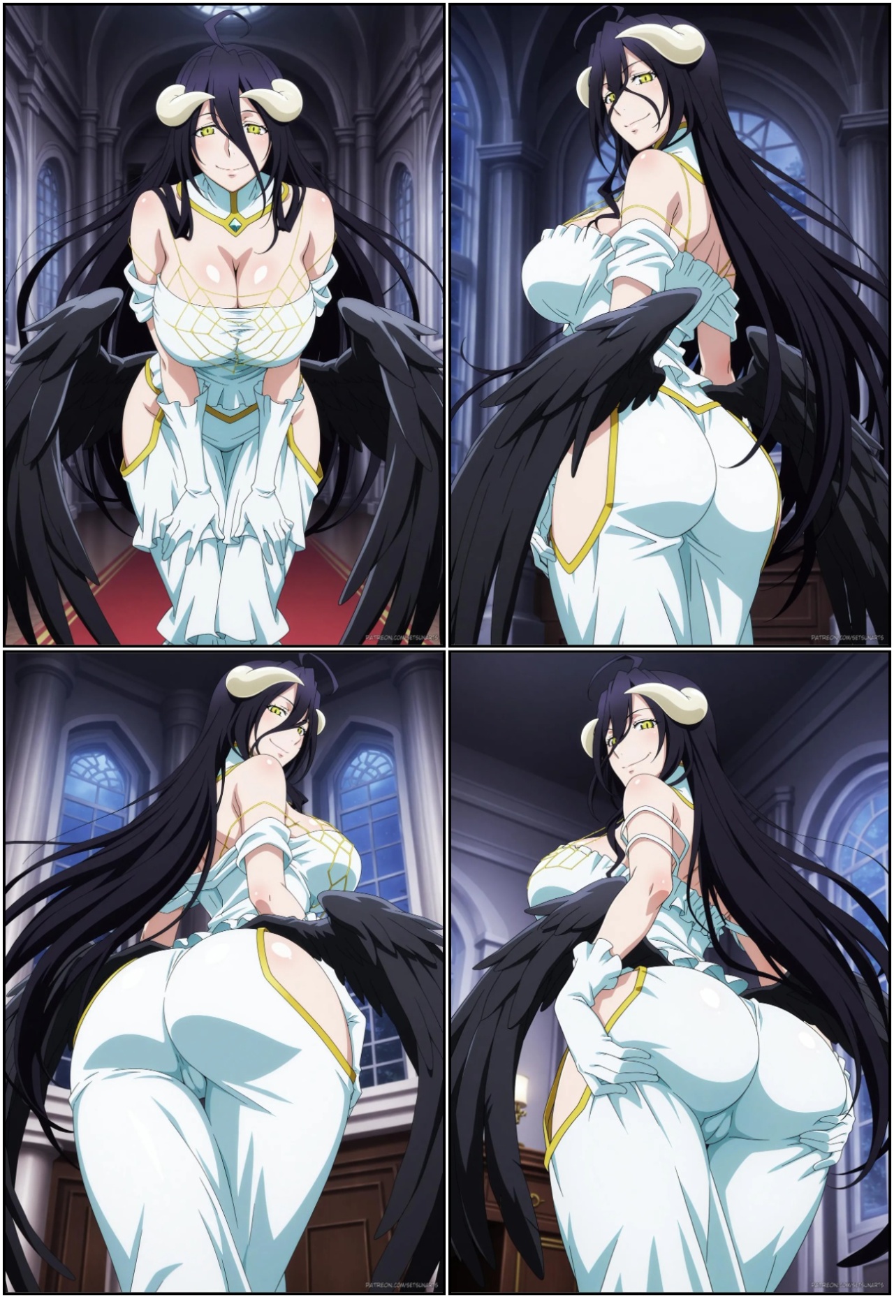 AI Generated: Albedo Hentai pt-br 02