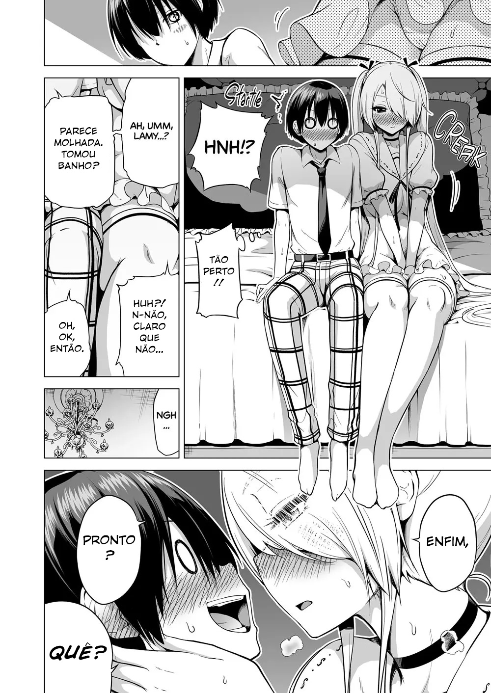 Hands-On Draining With Three Succubus Sisters Part 1: Lamy's Secret Hentai pt-br 31