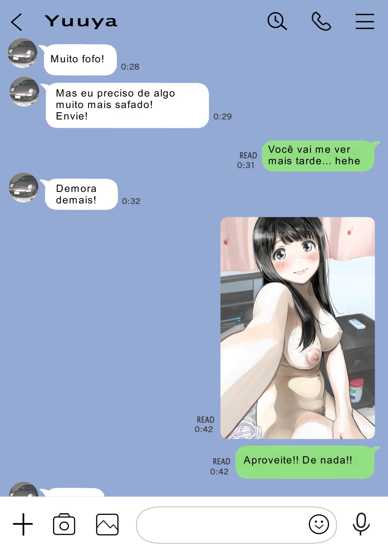 I Just Snooped Through Her Smartphone Hentai pt-br 53