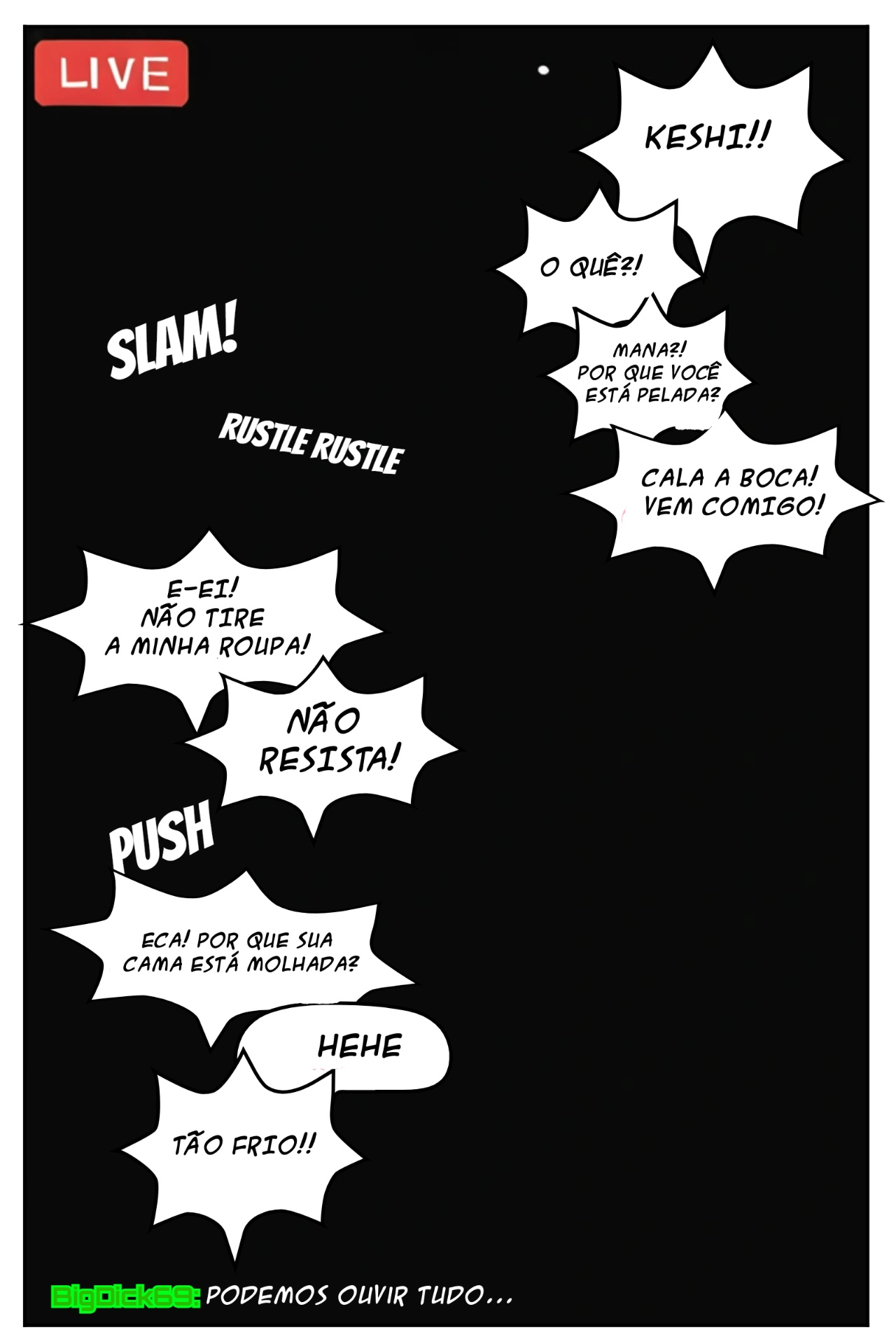 My Brother Pretended To Be a Dildo On a Livestream!! Hentai pt-br 20