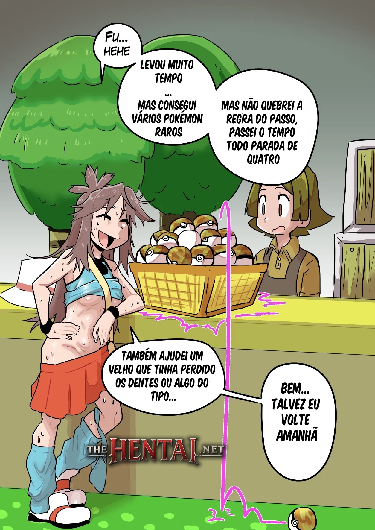 Pokemon Leafy Green Hentai pt-br 51
