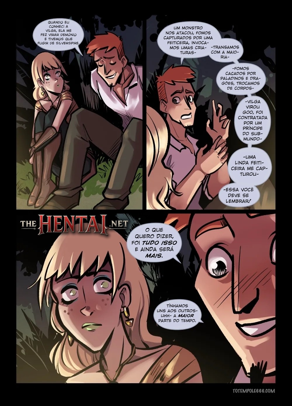 The Cummoner Part 29: Double-Teamed Hentai pt-br 46