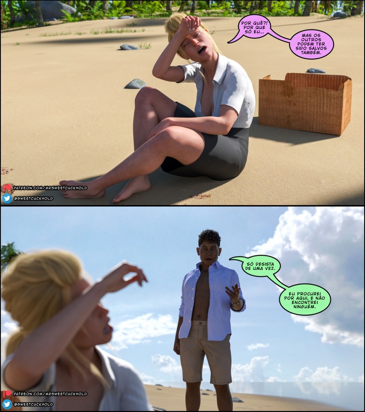 Uninhabited Island Hentai pt-br 05