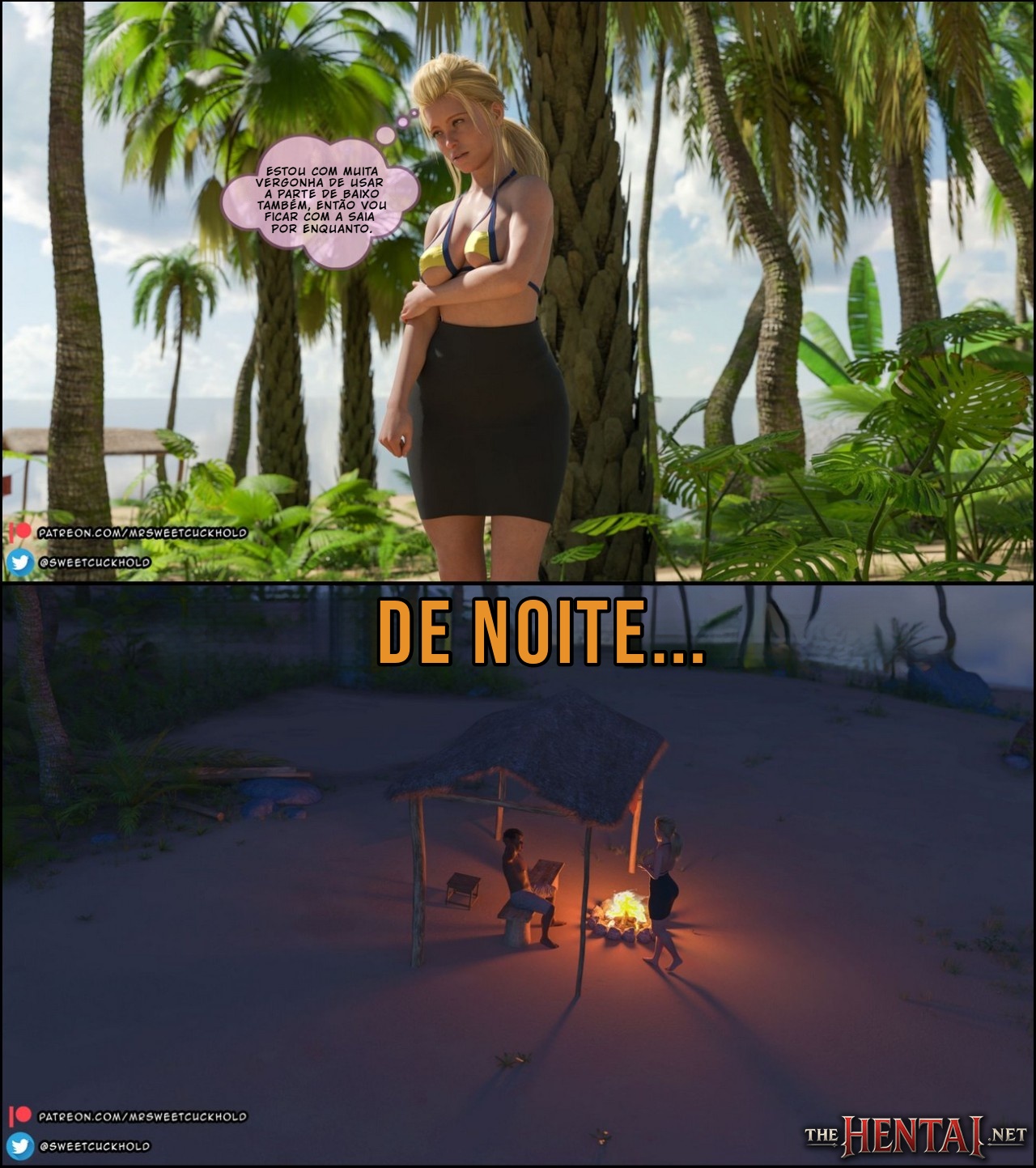 Uninhabited Island Hentai pt-br 16