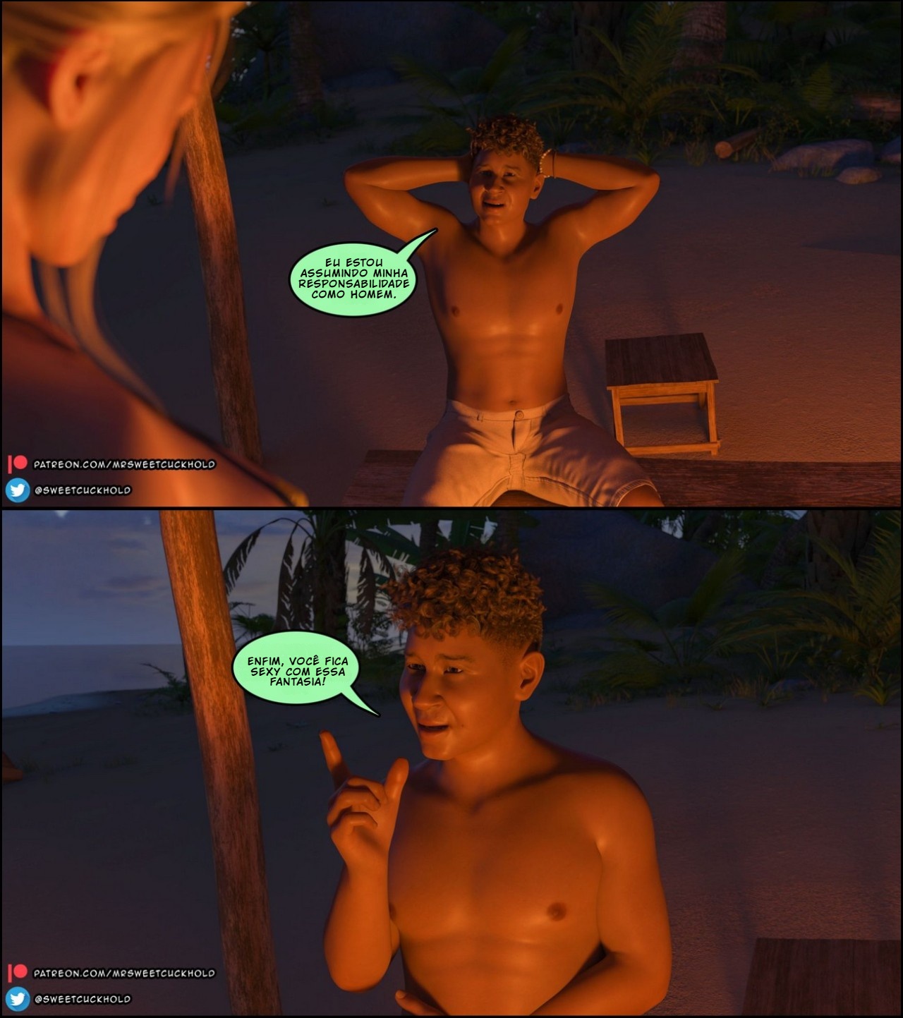 Uninhabited Island Hentai pt-br 18