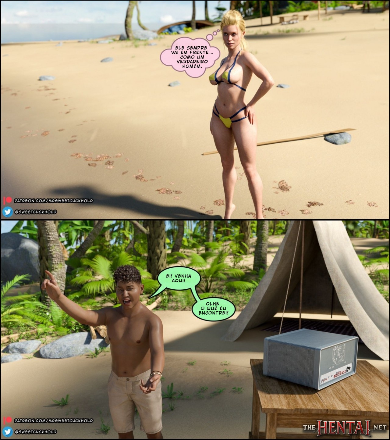 Uninhabited Island Hentai pt-br 22