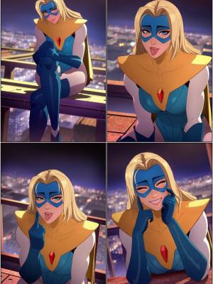 AI Generated: Blonde Blazer Hentai pt-br 05