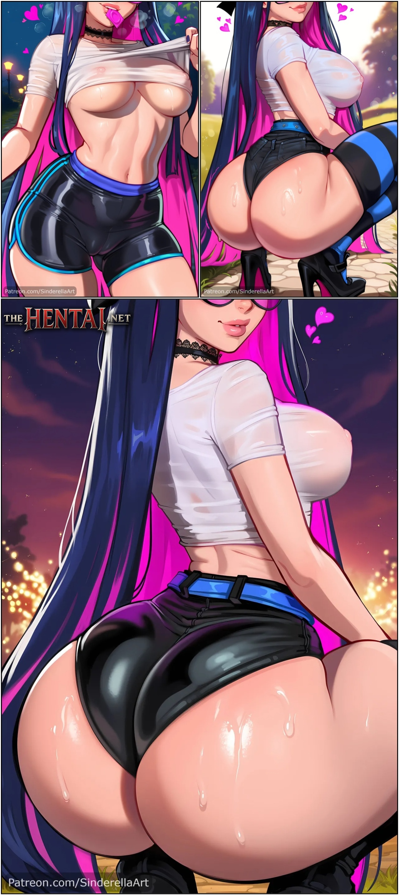 AI Generated: Stocking Hentai pt-br 04