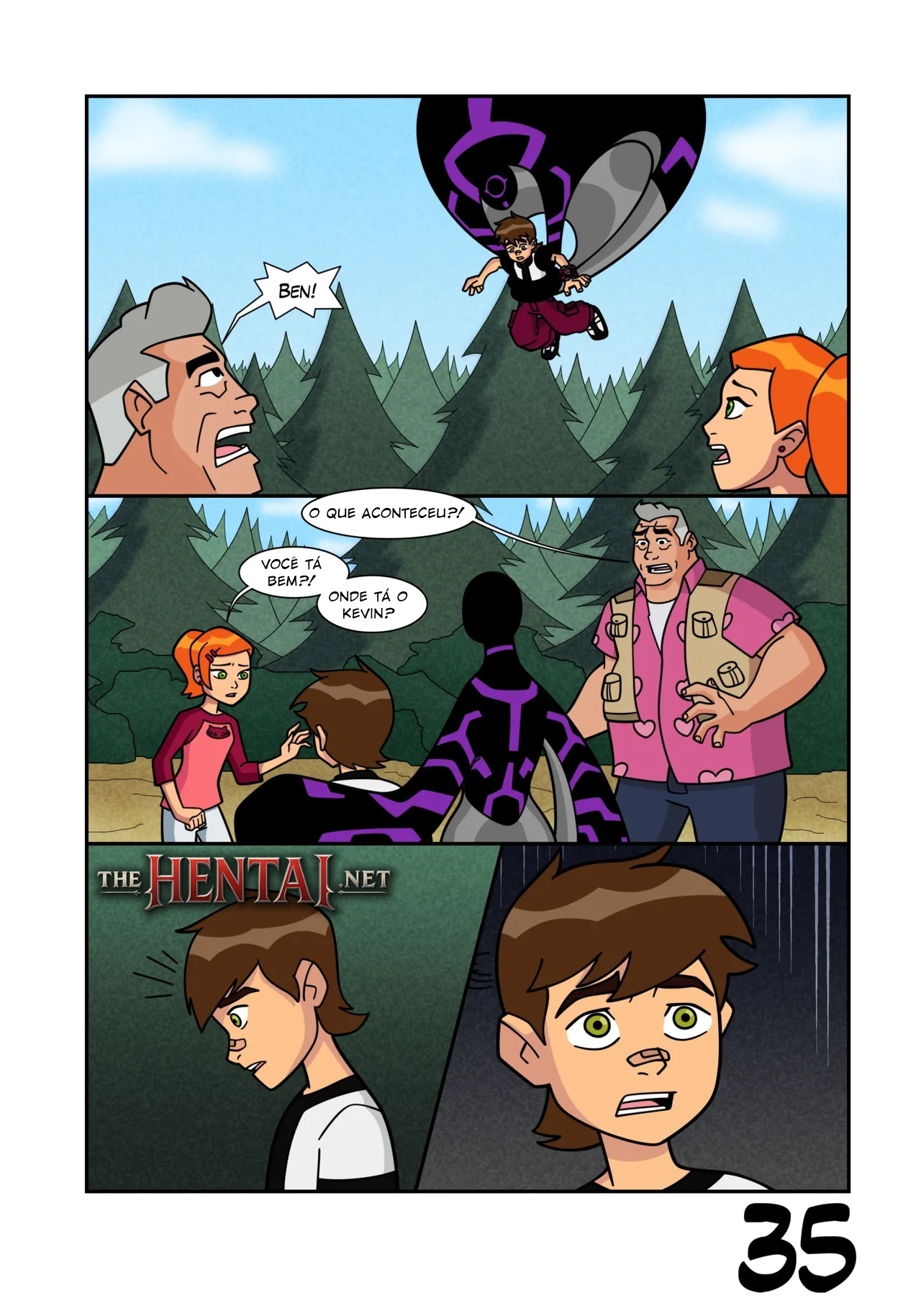 Ben 10: Chaquetrix Part 23 Hentai pt-br 36