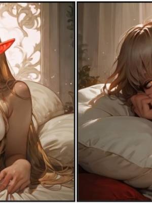 Falin x Marcille Hentai pt-br 02