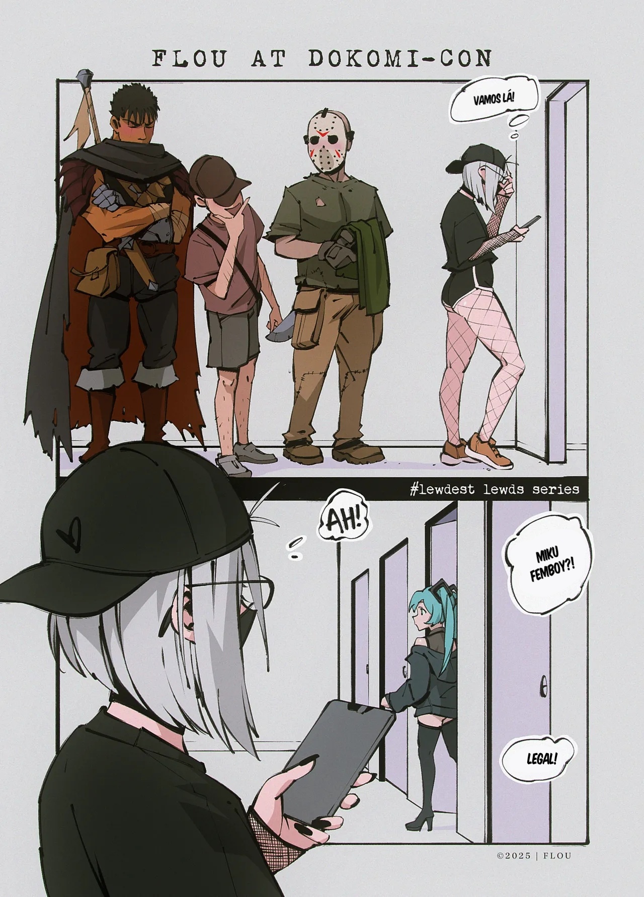 Flou At DoKomi-Con Hentai pt-br 02