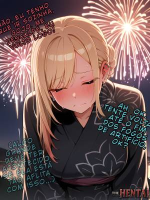 Marin Sneaks Off During Her Date With Gojo To Meet With Her Sex Friend! Hentai pt-br 04