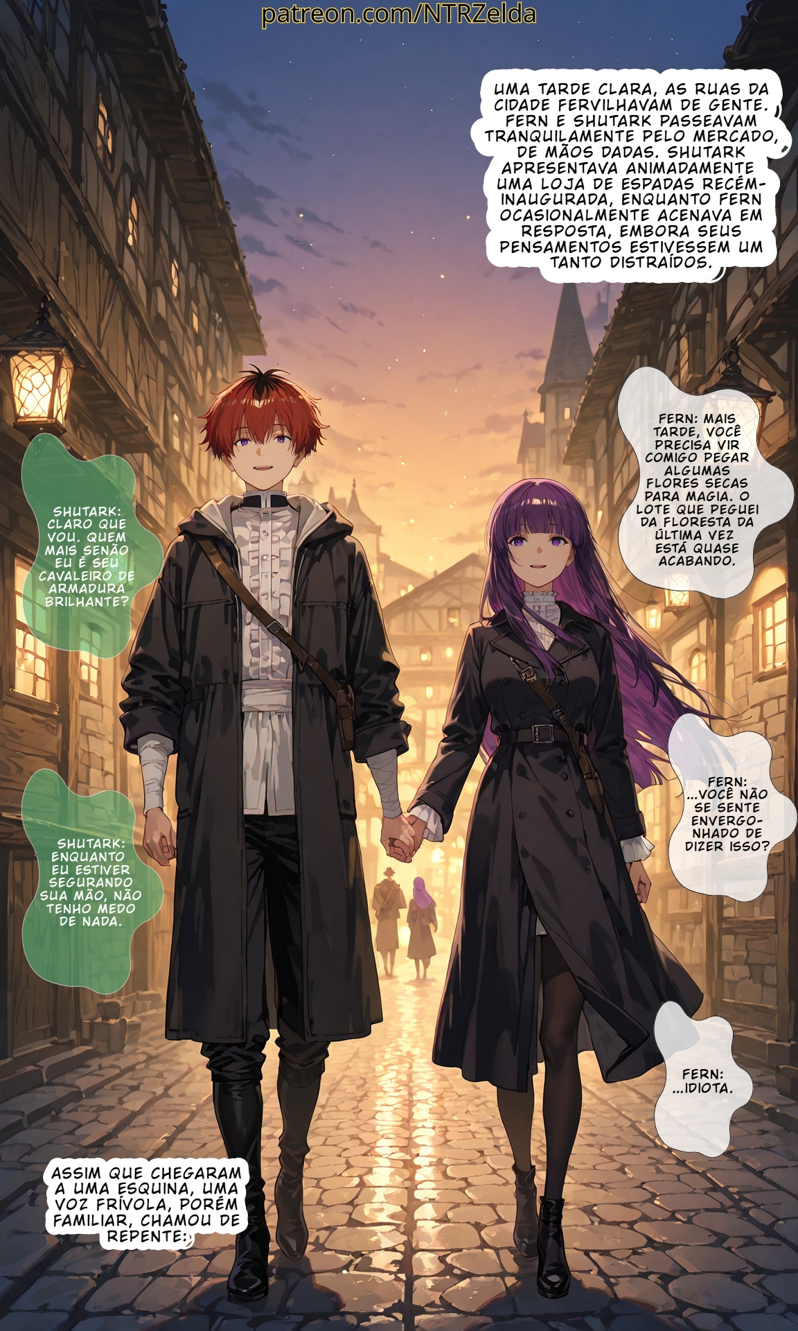 Missing Pages #006: Fern's Reason For Being Late Hentai pt-br 02