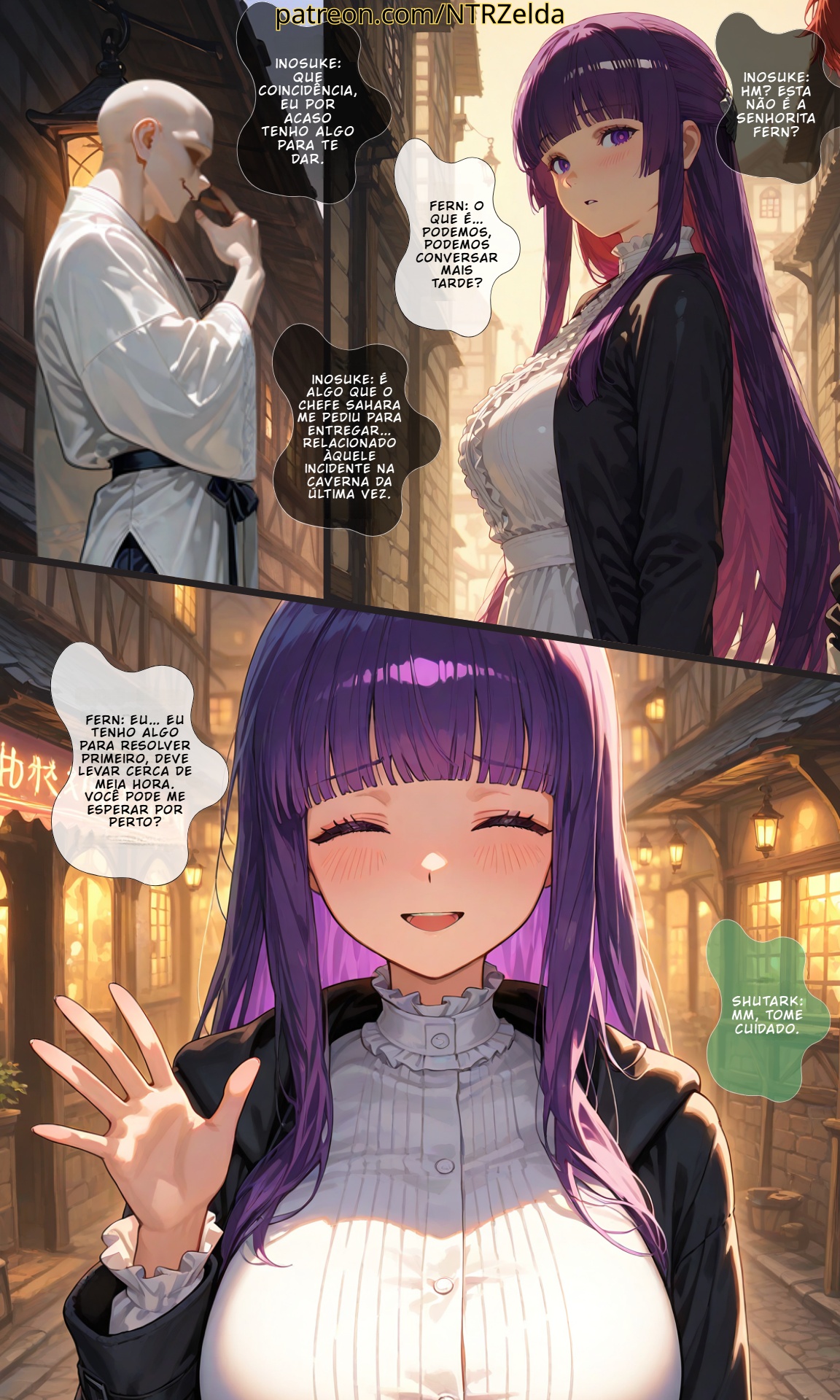 Missing Pages #006: Fern's Reason For Being Late Hentai pt-br 03