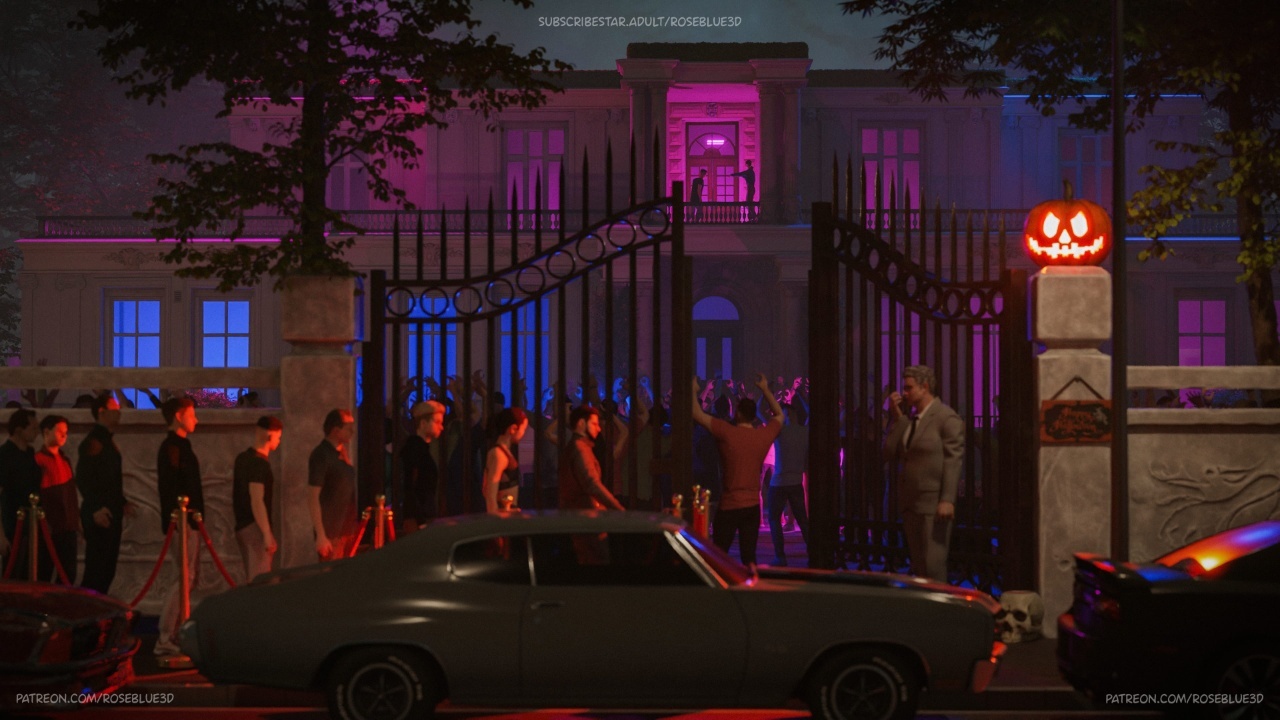 My Neighbor's Widow Part 47.5: Halloween Special Hentai pt-br 03