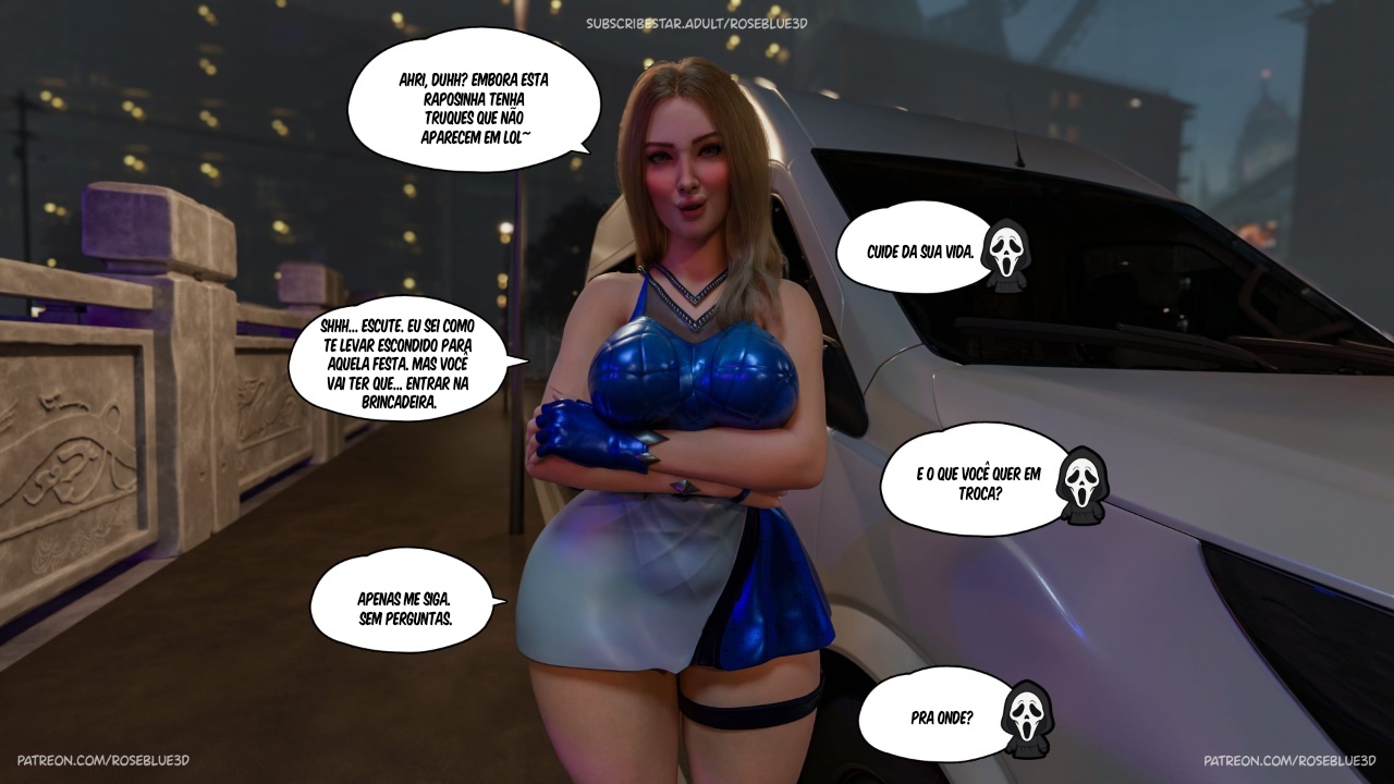 My Neighbor's Widow Part 47.5: Halloween Special Hentai pt-br 11