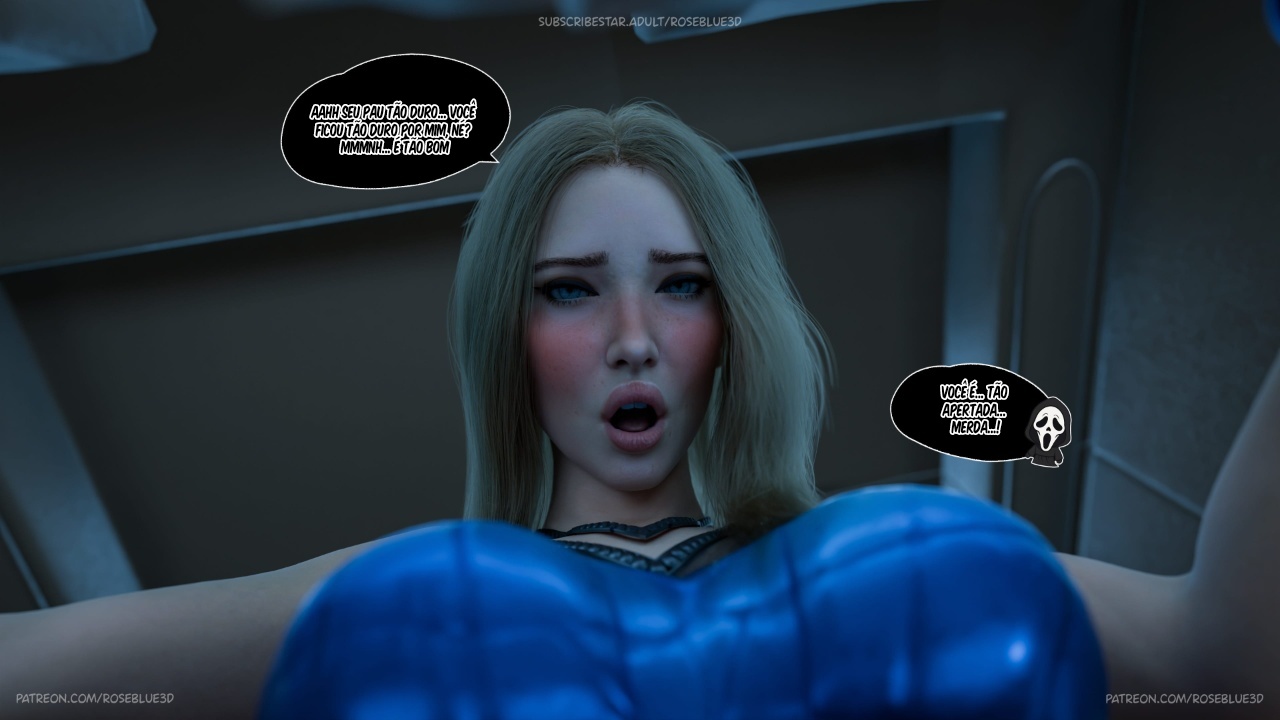 My Neighbor's Widow Part 47.5: Halloween Special Hentai pt-br 14